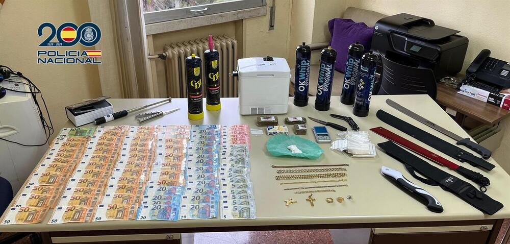 La Policía desactiva un punto negro de venta de droga