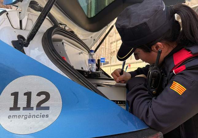 Recurs Mossos d'Esquadra cotxe denúncia
