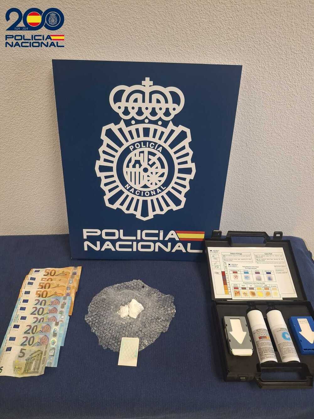 Dos detenidos tras serles intervenidos 20 gramos de cocaína