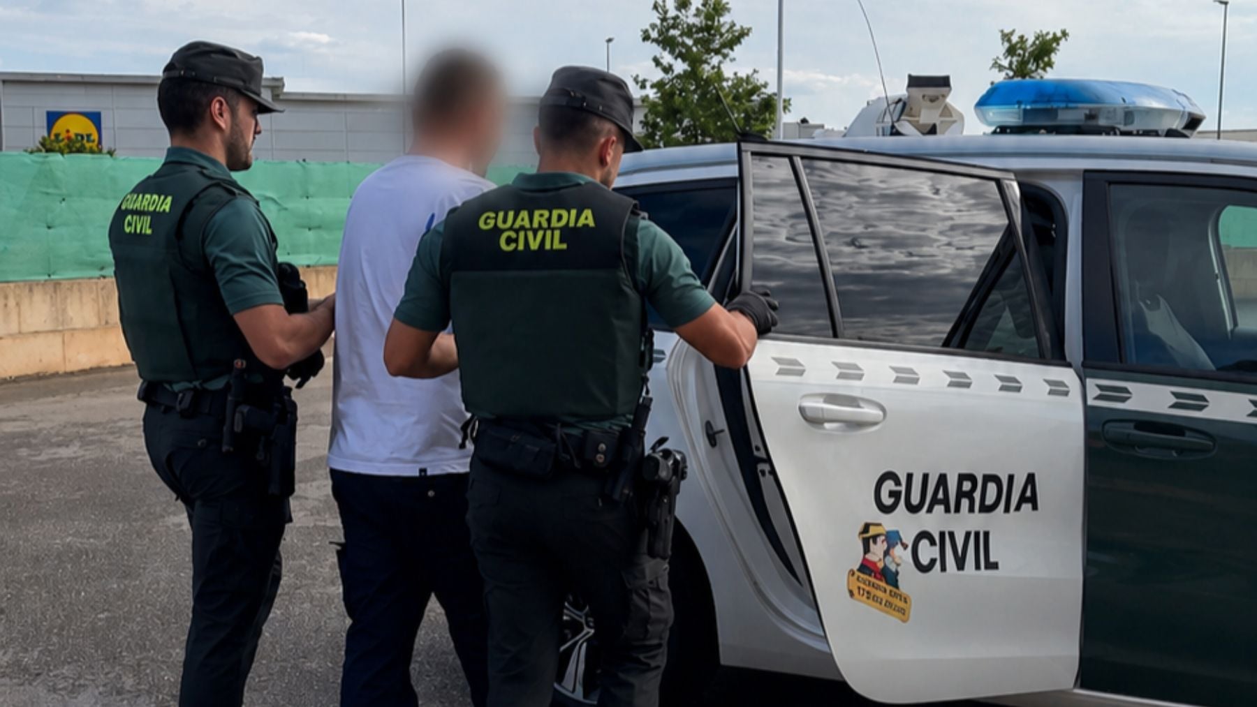 Detenido el hombre que arrastró por el suelo a un anciano de 93 años para robarle la bandolera a plena luz del día en Campos