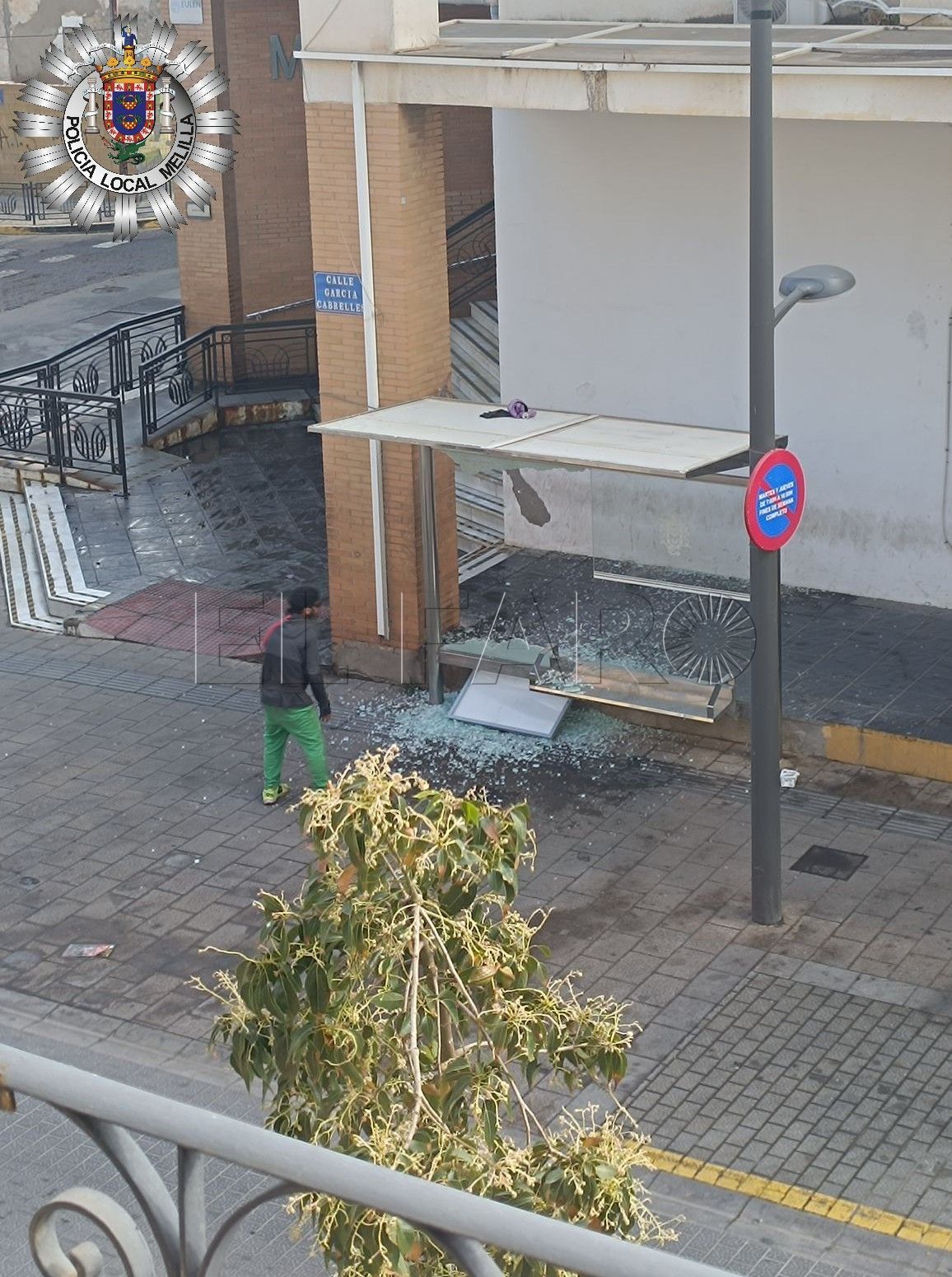 Detenido un individuo como presunto autor de un acto vandálico en García Cabrelles