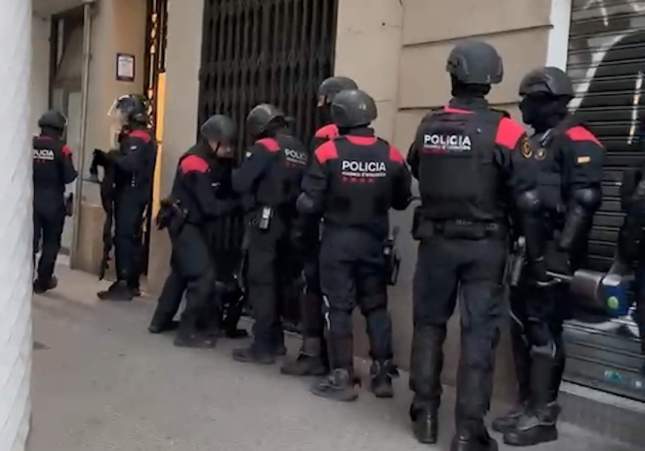 Operatiu Mossos Barcelona