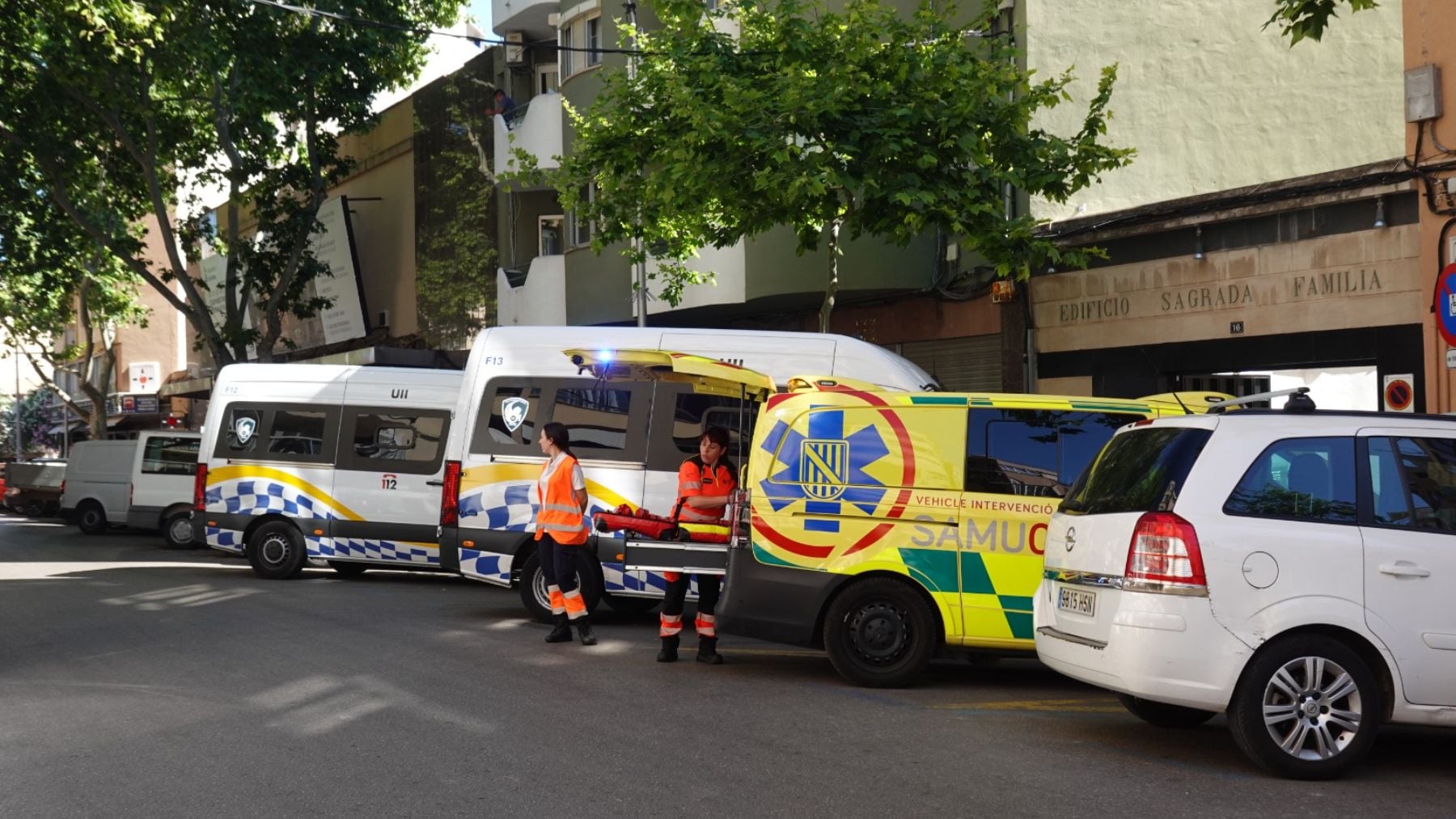 La Policía Local encontró a la asesina de su suegra tomándose un café en un bar cercano a la vivienda de Pere Garau donde la mató