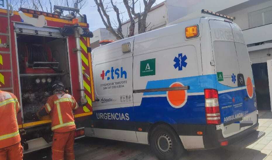 Incendio en Nerva deja a una persona afectada y moviliza a servicios de emergencia