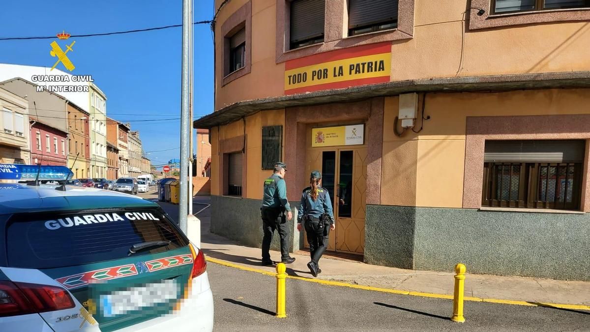 Puesto de la Guardia Civil en La Bañeza.