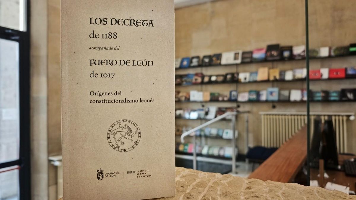 El ILC reimprime el libro de los ‘Decreta’ y el Fuero de León y lo entregará de forma gratuita