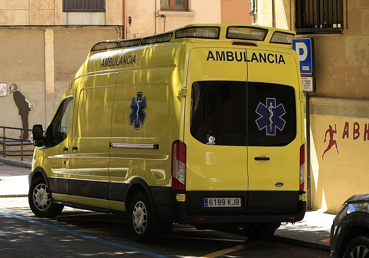 Un joven de 18 años, herido en un accidente de moto en Béjar