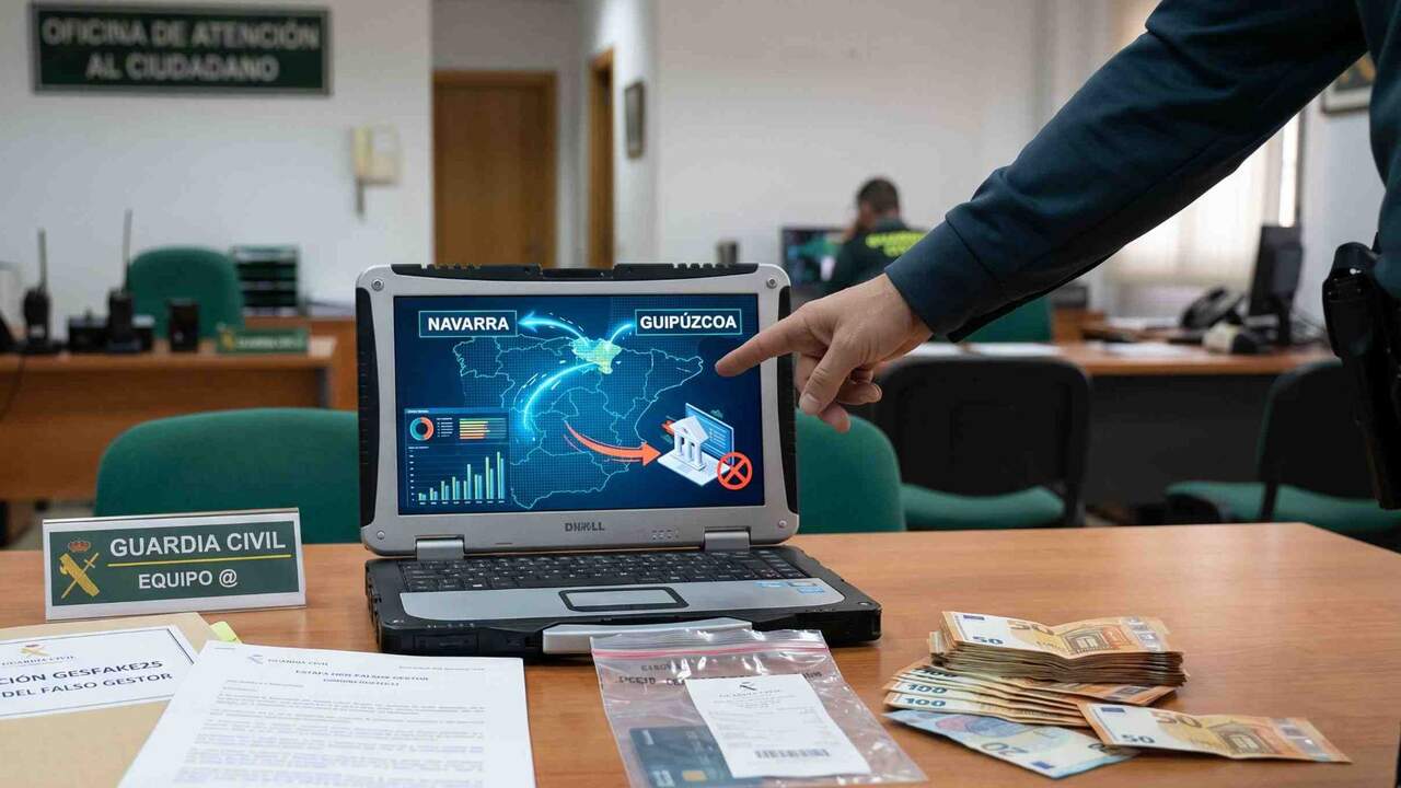 La rápida reacción de una víctima en Navarra permite recuperar 16.100 euros de una estafa bancaria