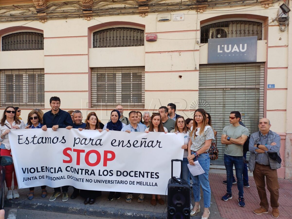 Los docentes melillenses instan a la Dirección Provincial a implantar medidas contra la violencia en las aulas