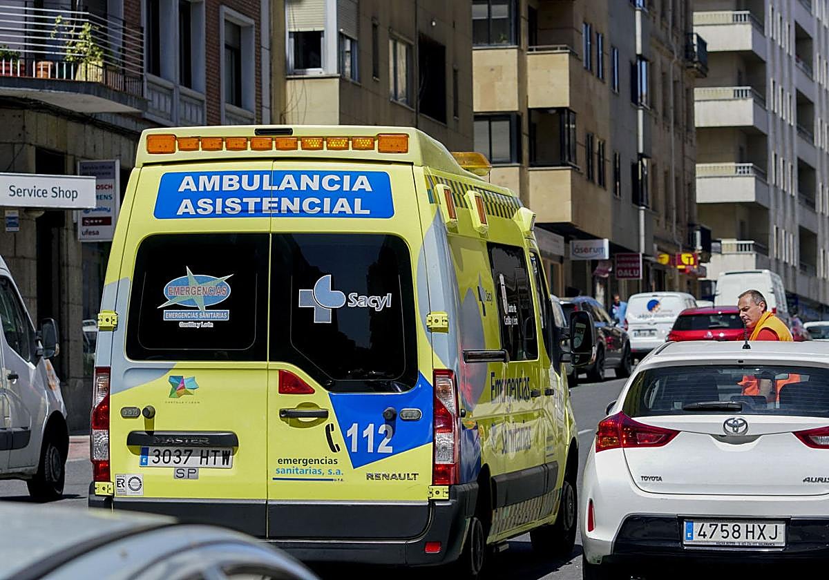 Un motorista herido tras chocar con un turismo en El Payo de Salamanca