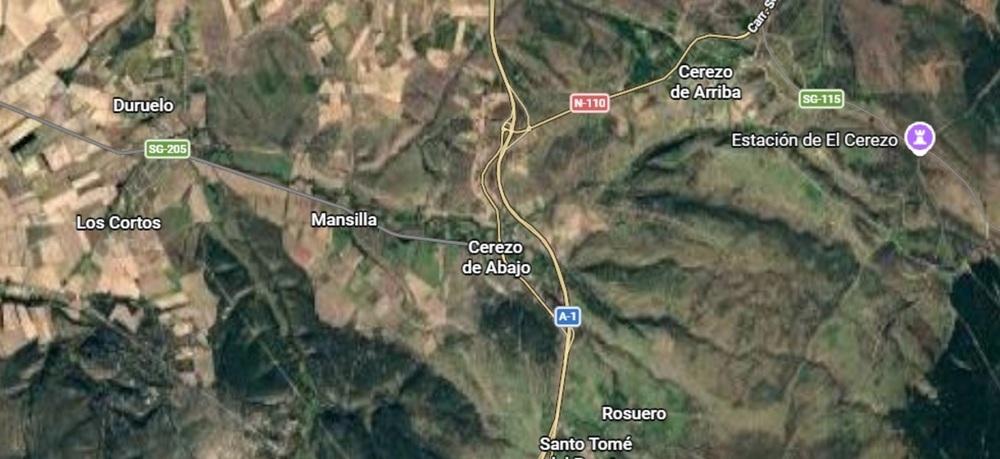 Herido un motorista tras una caída en la N-1