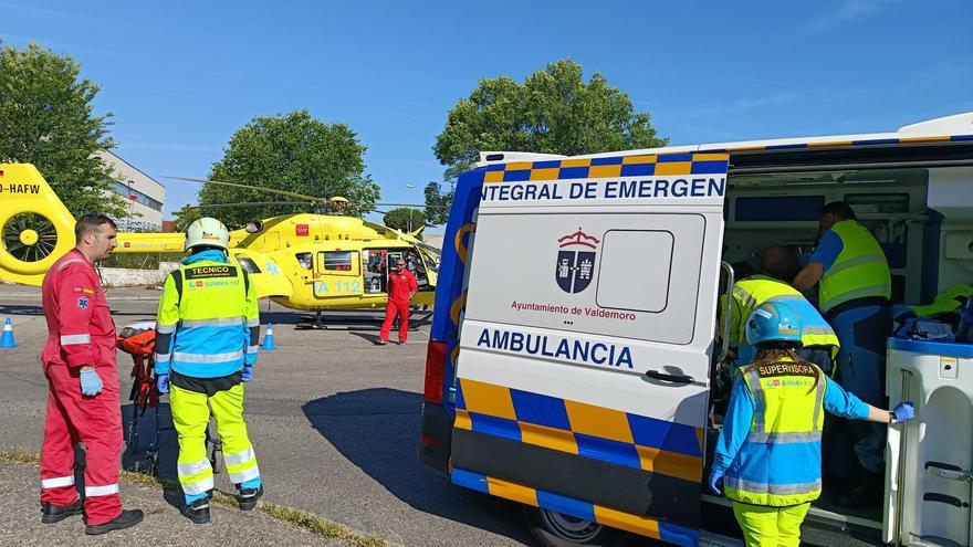 En estado muy grave un niño de 2 años atropellado junto a su padre en Valdemoro