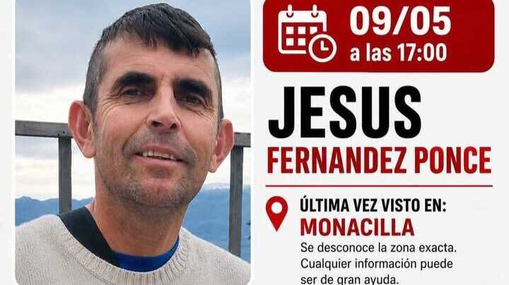 Desaparecido en Aljaraque: Piden ayuda para localizar a Jesús Fernandez, de 49 años