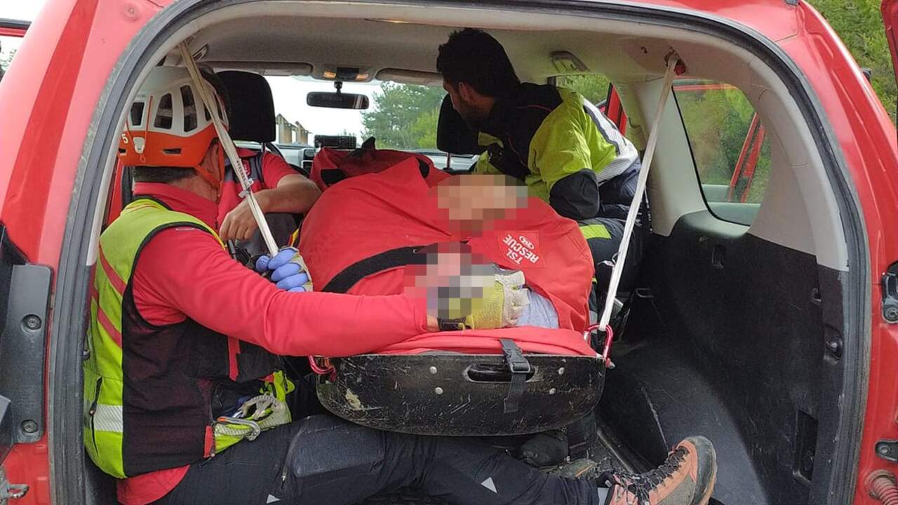 Un peregrino de 59 años es trasladado al hospital tras caerse en el Camino de Santiago en Zubiri