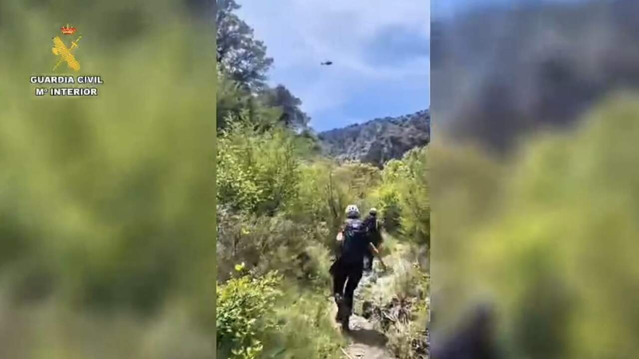 Guardia Civil rescata a senderista navarro de avanzada edad en Purujosa, Zaragoza