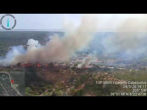Declarado un segundo incendio en Almonte