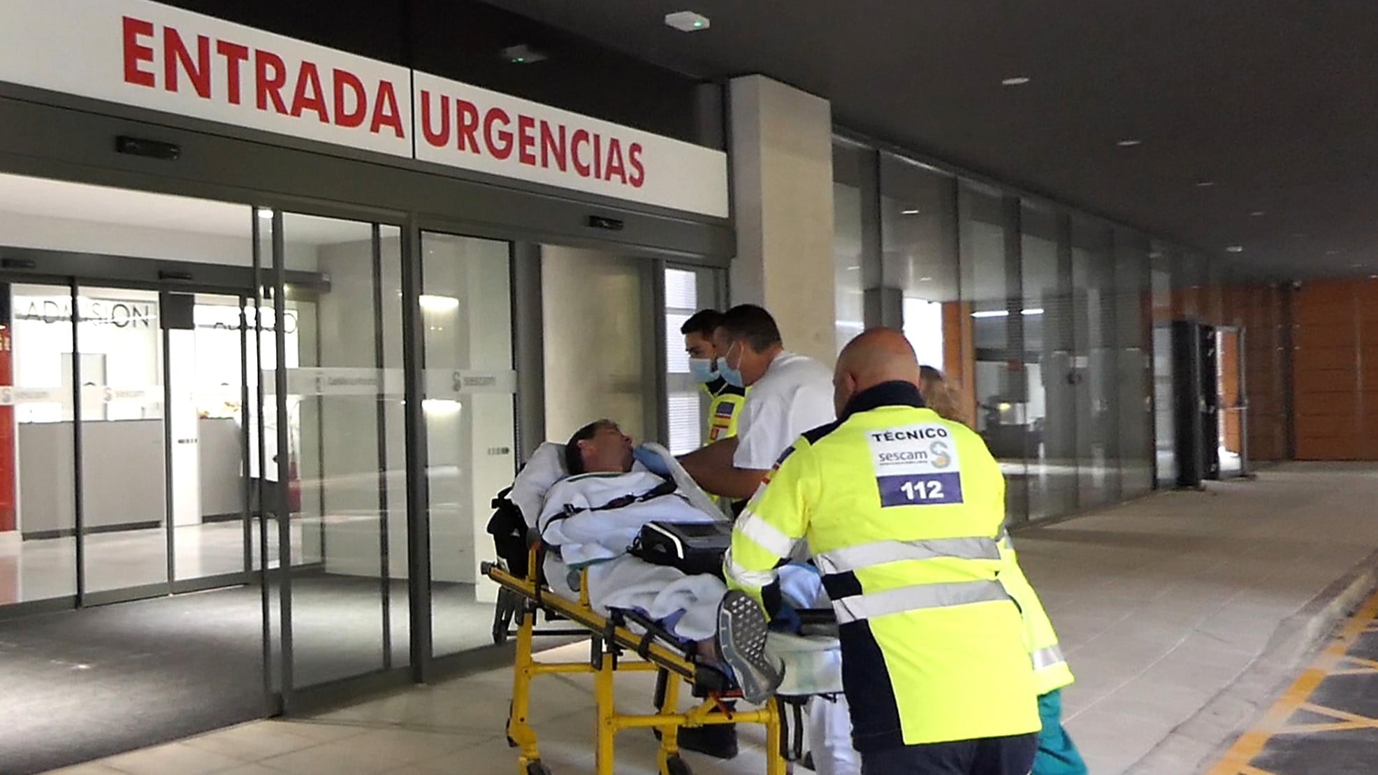 Accidente laboral: trabajador herido en Guadalajara