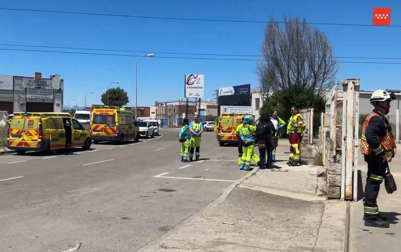 Trabajador fallece tras caer desde una cubierta en Leganés