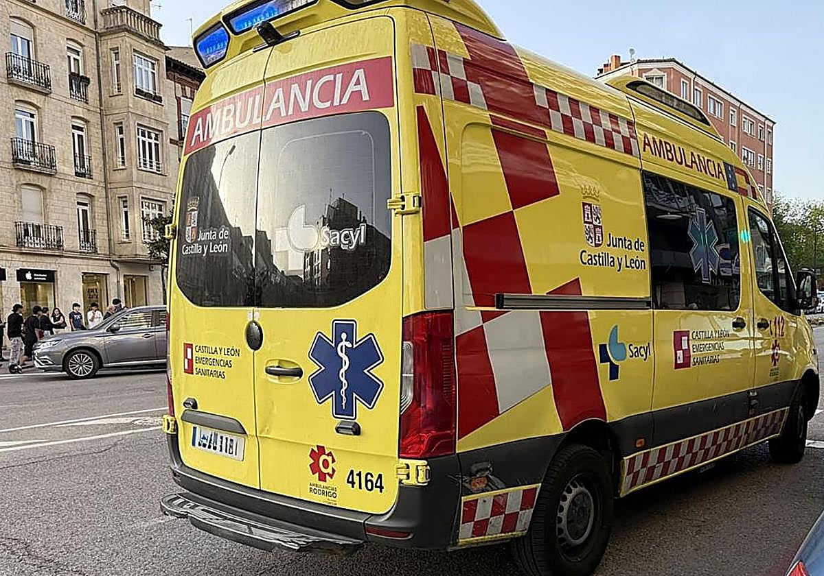 Mujer resulta herida tras ser atropellada por un coche en Burgos