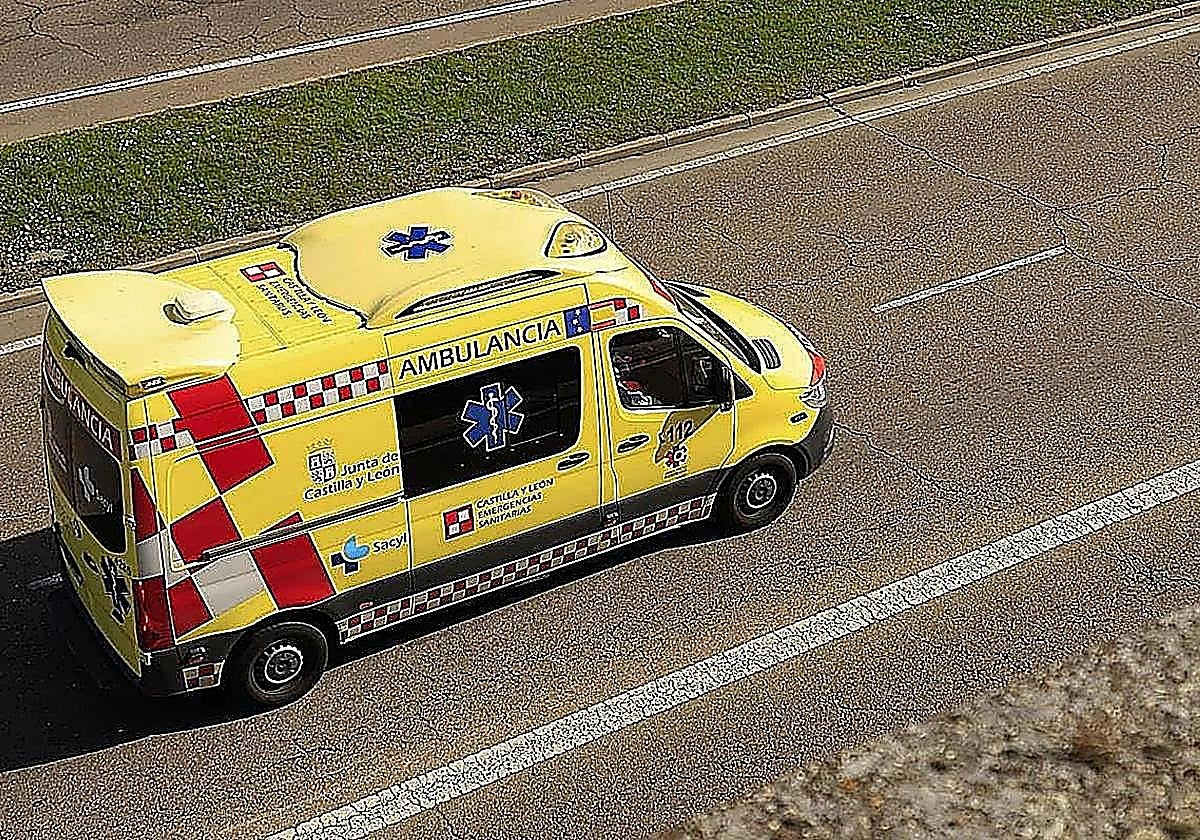 Dos septuagenarios heridos tras salirse al arcén en una carretera de Burgos