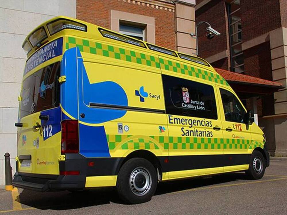 Herido tras empotrarse su furgoneta con un coche en Tudela