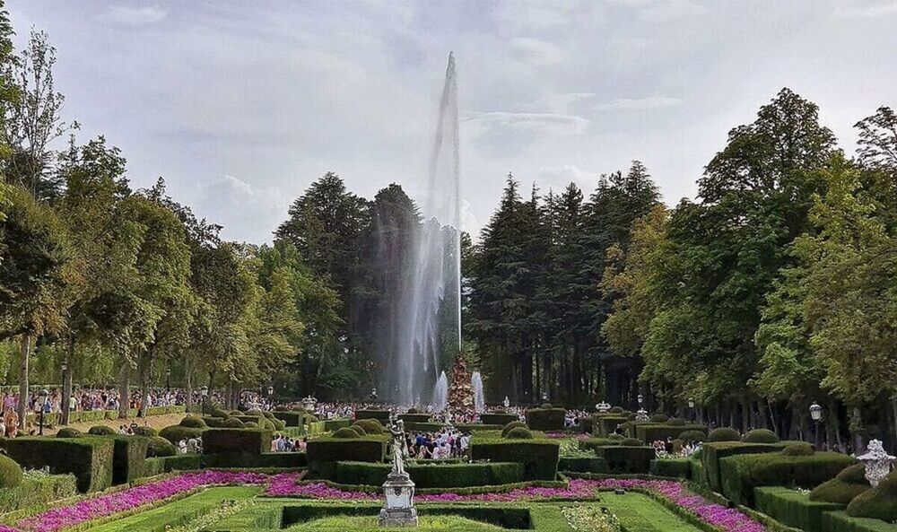 Activan búsqueda de hombre de 80 años desaparecido en los jardines del Palacio de La Granja en Segovia
