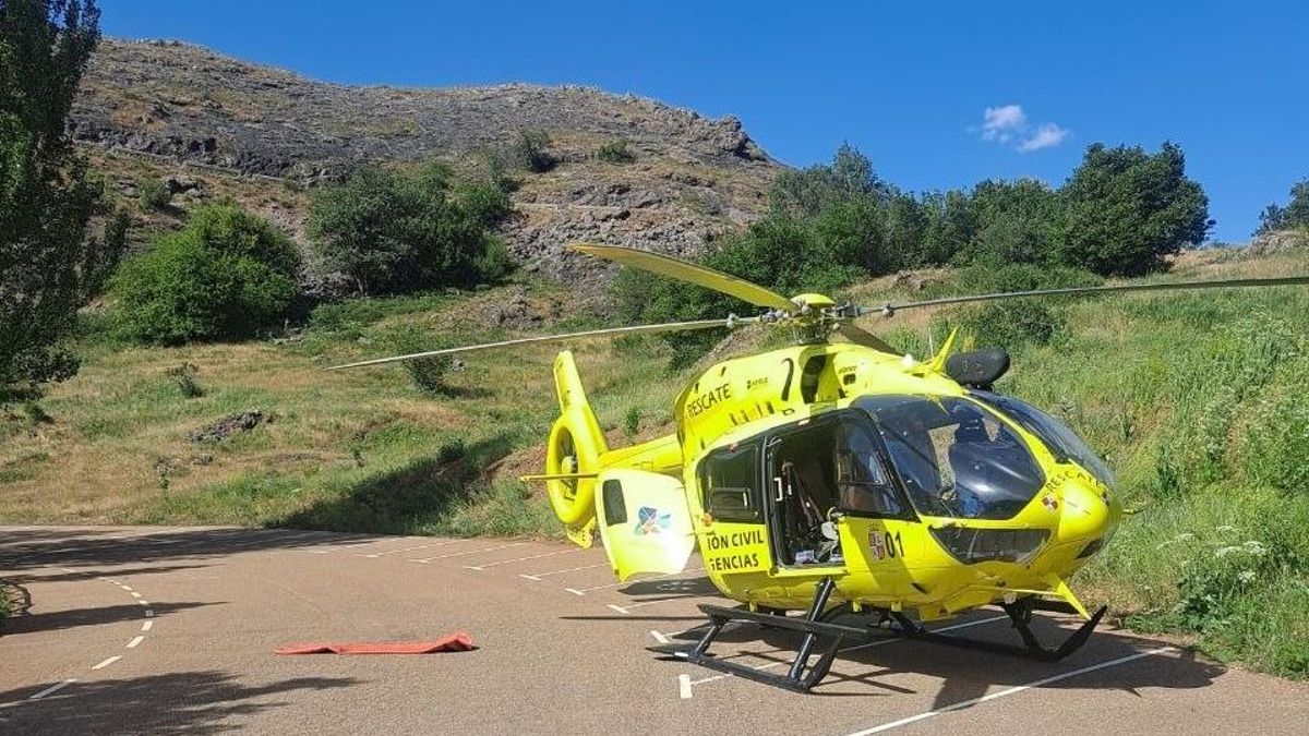 Amplio despliegue de emergencias en la Cueva de Valporquero tras accidente de espeleólogo