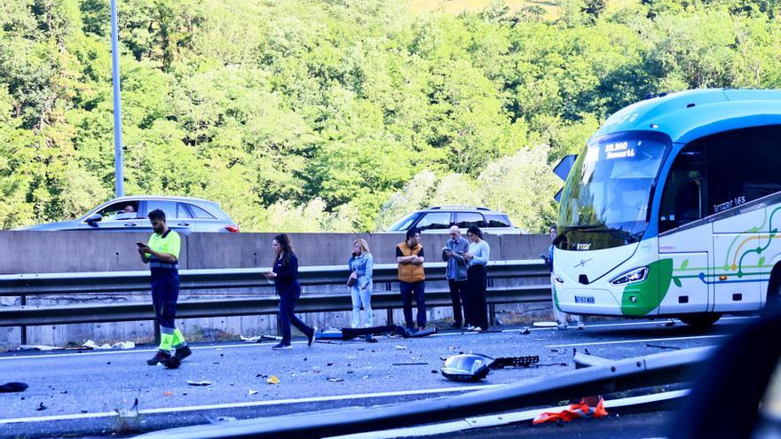 Conductora de Lurraldebus a centímetros de tragedia en Elgoibar: Marta y sus 63 pasajeros a salvo