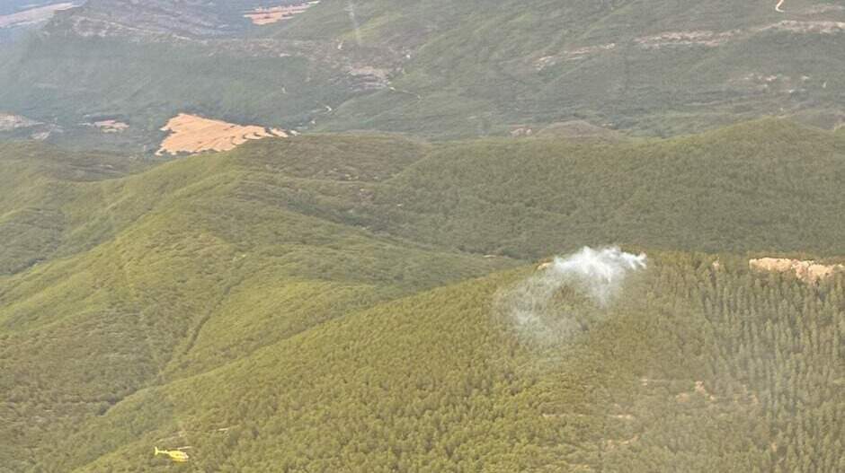Controlado el incendio forestal de Moratalla