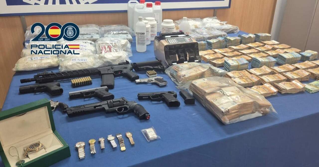 Desarticulada red de distribución de drogas en el Levante con 28 detenidos y más de 720.000 euros incautados