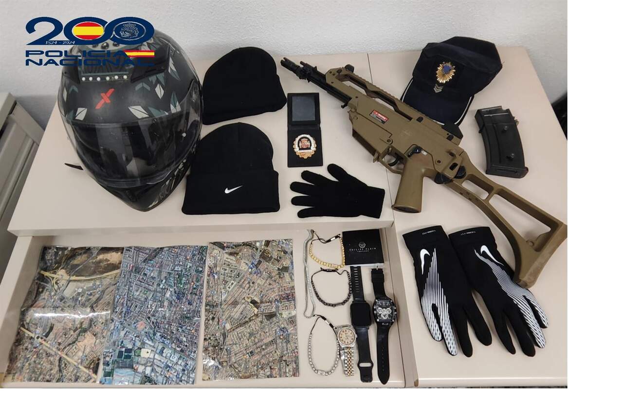 Desmantelada organización criminal en Murcia que vigilaba a sus víctimas con GPS antes de asaltar sus viviendas