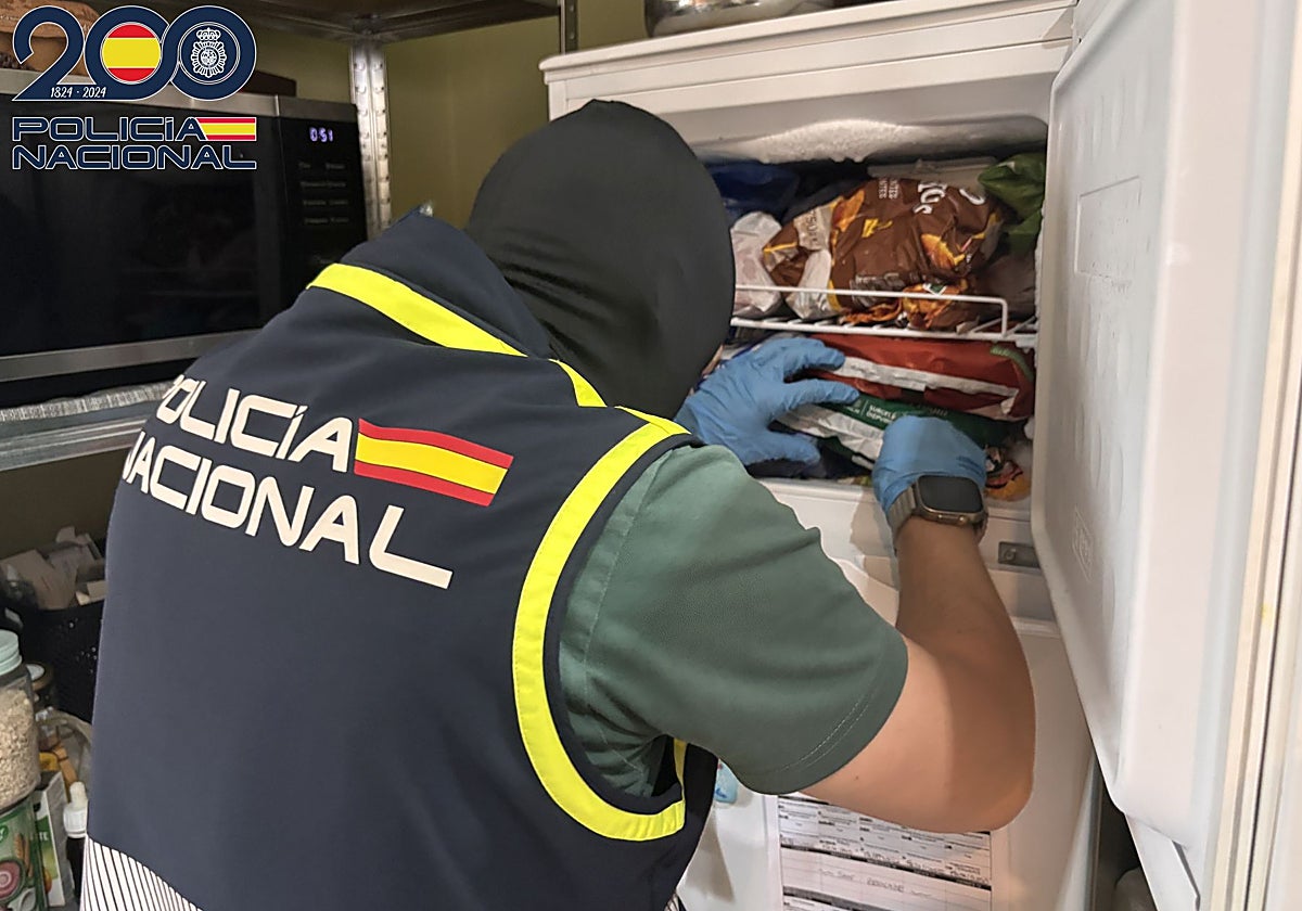 Desmantelan punto de venta de droga en el centro de Logroño y detienen a un hombre por delito contra la salud pública