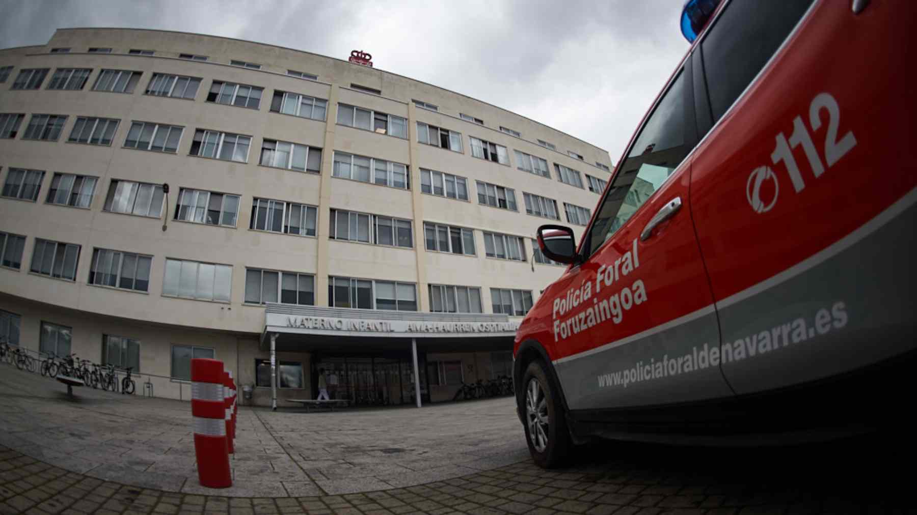 Desprendimiento de techo en Hospital Universitario de Navarra obliga a reubicar pacientes sin causar daños personales