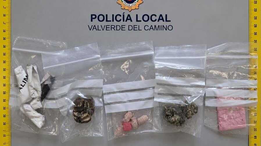 Detenida una conductora en Valverde tras dar positivo en drogas y tratar de huir de un control