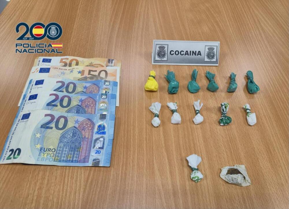Detenida con cocaína y hachís en Las Delicias