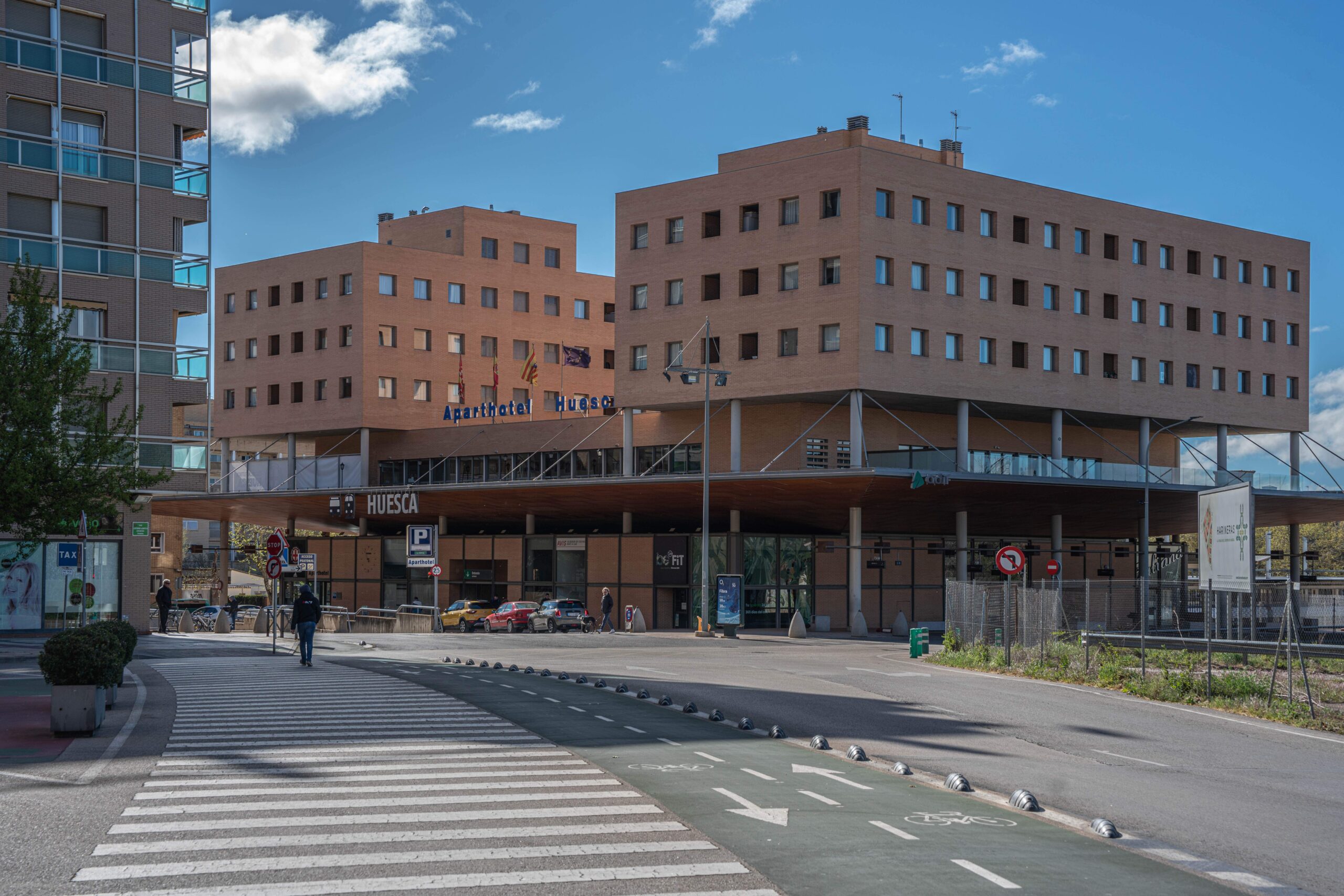 Estación de tren de Huesca.