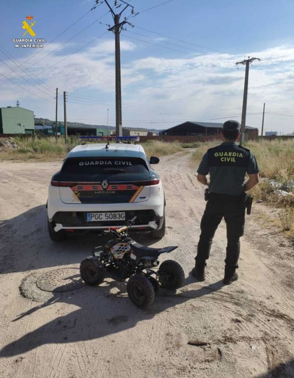 Detenido en Pedrajas de San Esteban por robo con fuerza: Guardia Civil recupera objetos sustraídos