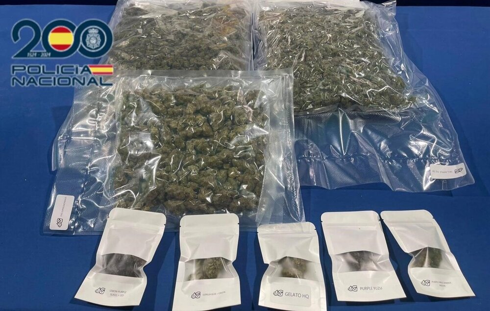 Arrestado un comerciante por tráfico de drogas