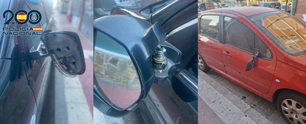 Detenido en Valladolid un hombre por golpear retrovisores de vehículos estacionados tras discusión en un bar
