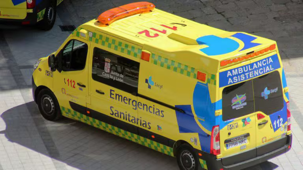 Dos heridos en un accidente en la N-122 a su paso por Peñafiel