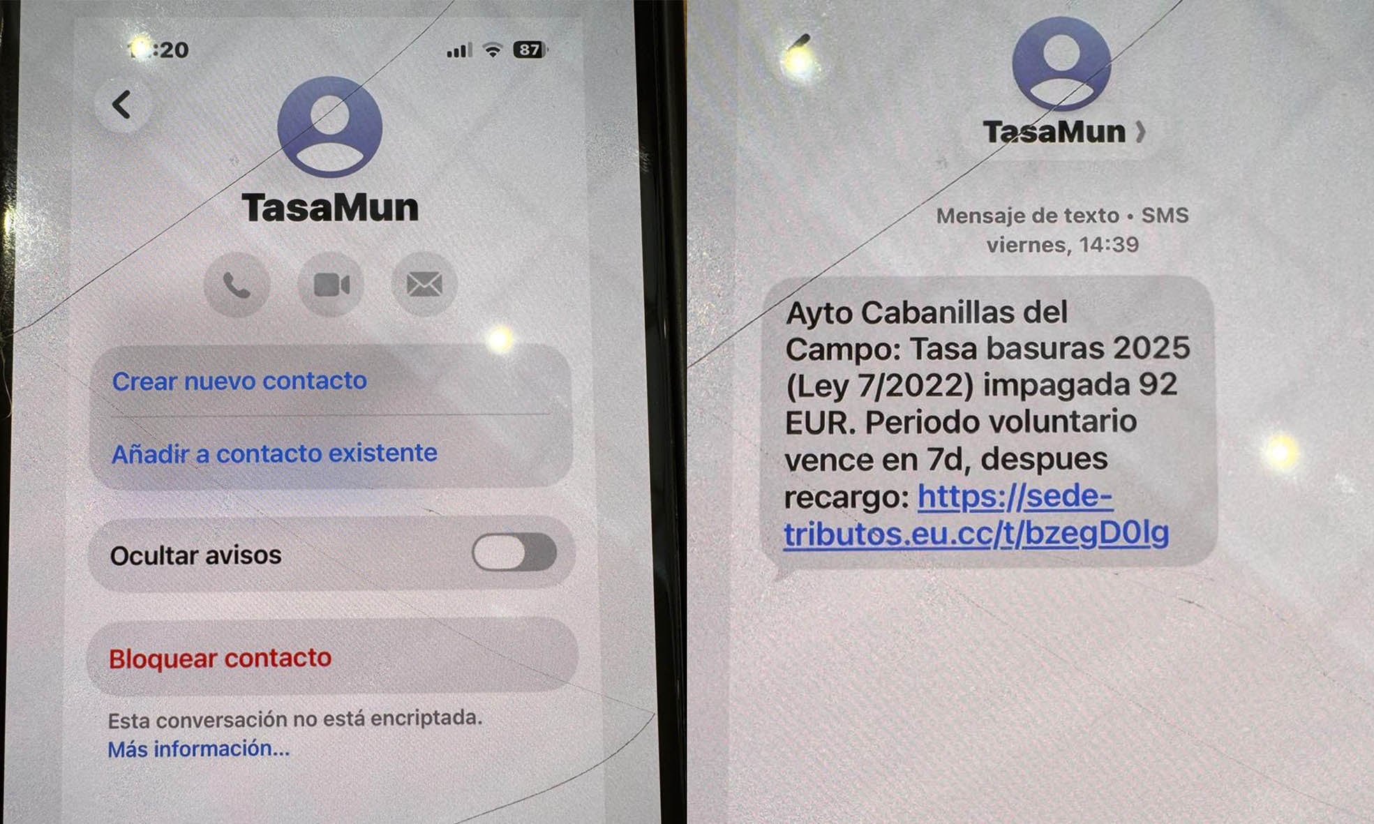 Fraude en el teléfono móvil: Alerta importante