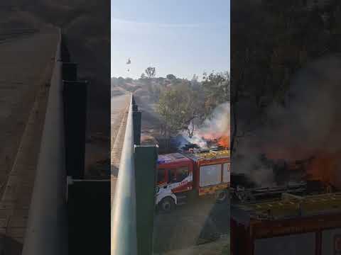 As&iacute; ha sido el incendio de Villarrasa