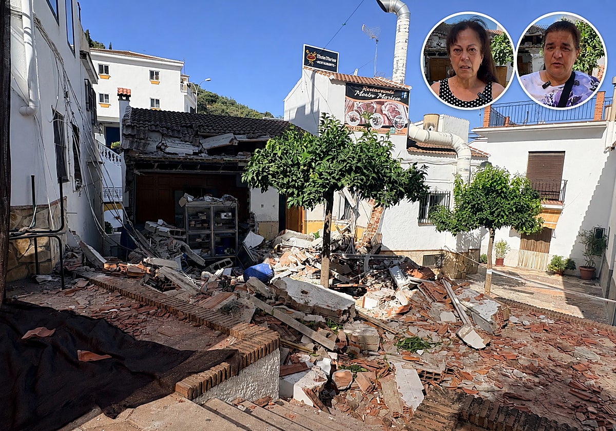 «Sonó como una bomba»: Sayalonga sigue conmocionada tras la explosión del Mesón Morisco