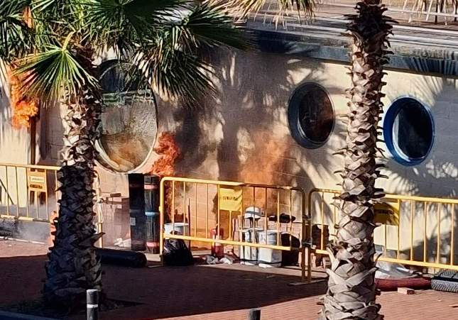 Fuga de gas en Mataró provoca incendio y deja un herido grave