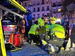 La agresión ha tenido lugar en la plaza Arturo Barea, en el barrio de Lavapiés de Madrid