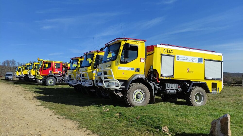 Un fuego arrasa 44 hectáreas de cultivo en Ciguñuela
