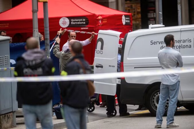 Muere un hombre de un disparo en Barcelona