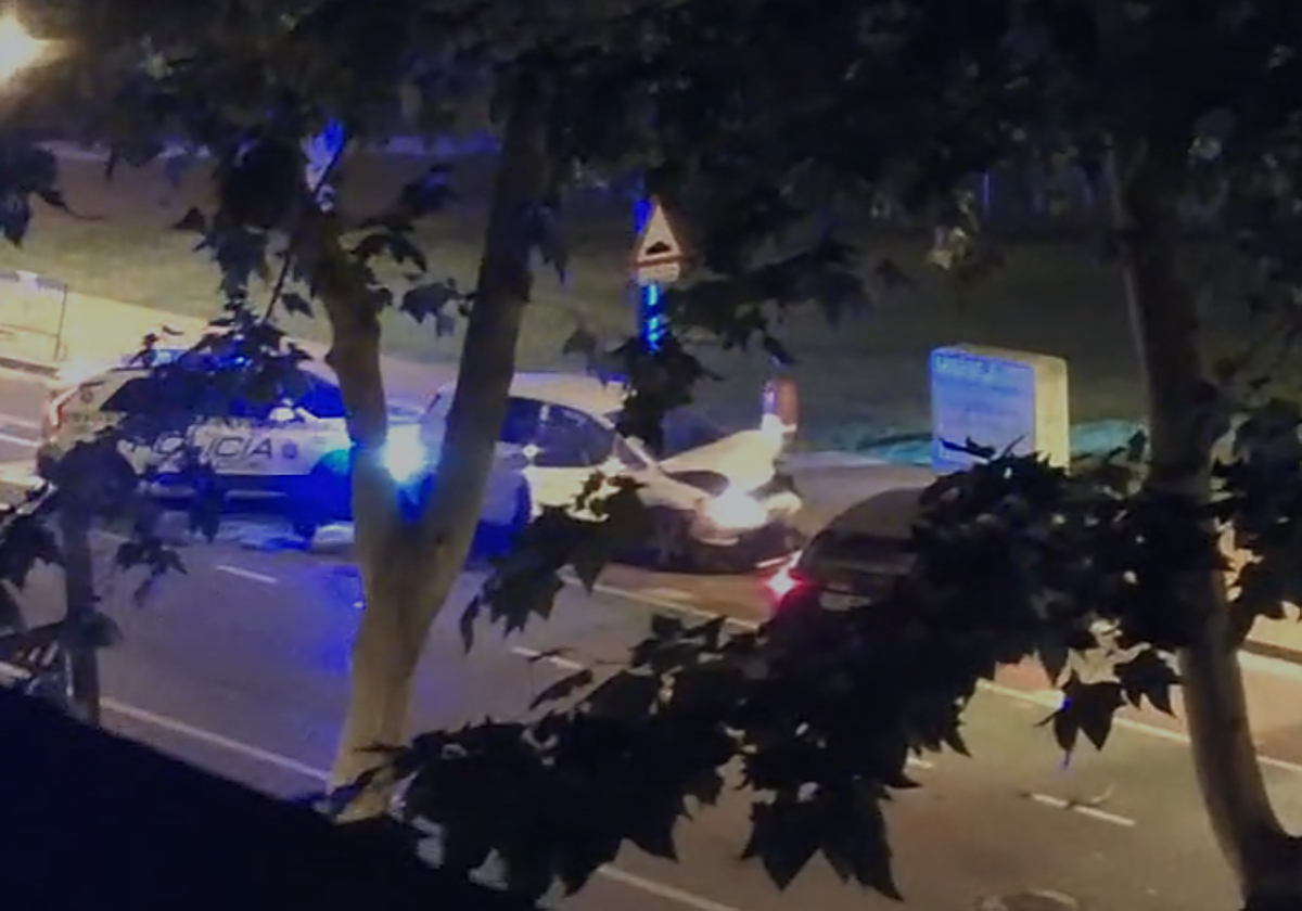 Joven de 16 años causa caos en Logroño al chocar contra dos vehículos en persecución policial