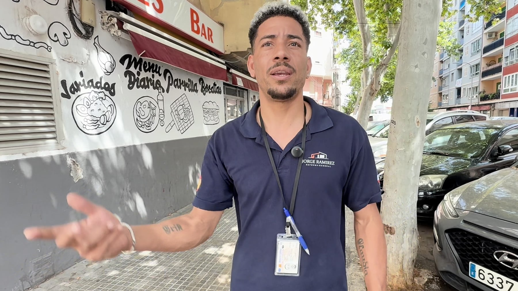 Joven trabajador salva la vida de operario en grave accidente laboral en Palma