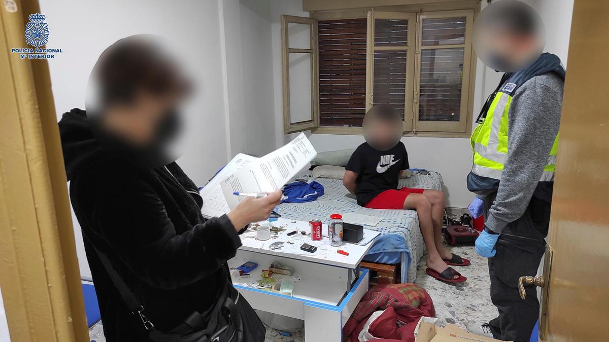 Operación policial de la Policía Nacional en Zaragoza contra la banda latina Dominican Don't Play